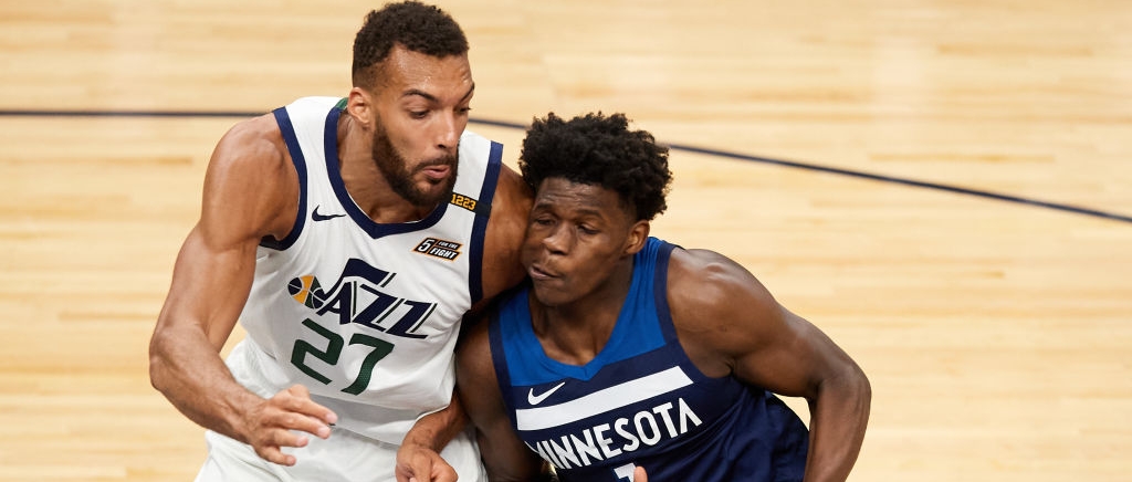 Anthony Edwards On Rudy Gobert’s Rim Protection: ‘He Don’t Put No Fear In My Heart’