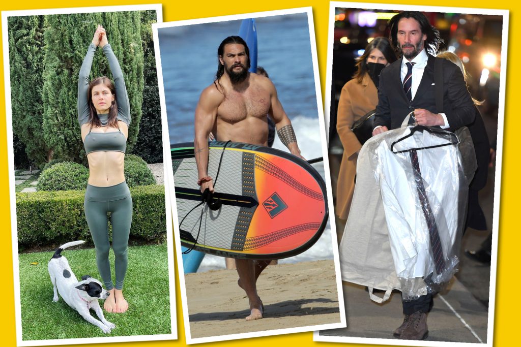 Best star snaps of the week: Gym, tan, laundry with Keanu Reeves and more