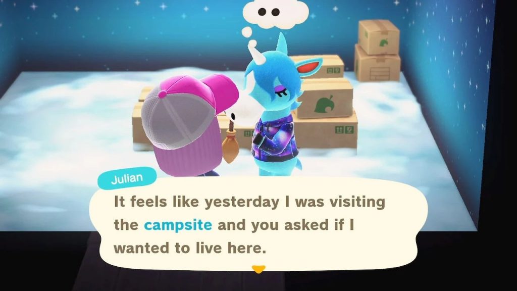 Dear Animal Crossing villagers: Get out of my house