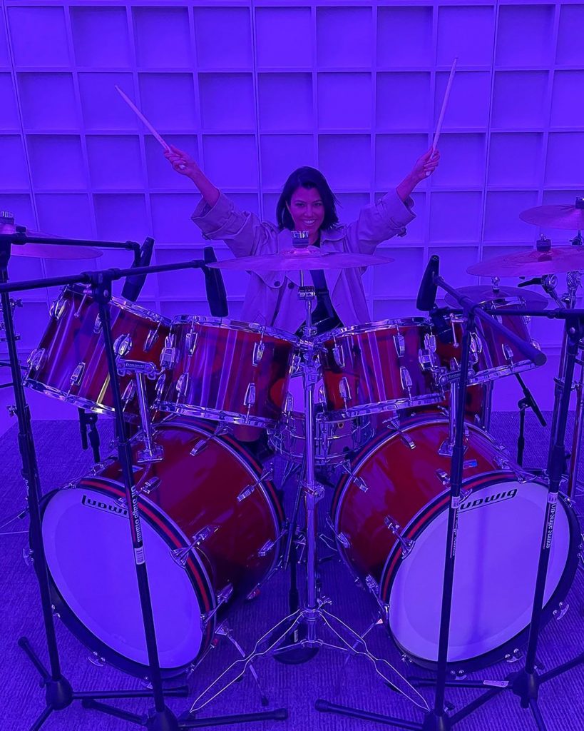 Kourtney Kardashian gives Travis Barker a run for his money and more star snaps