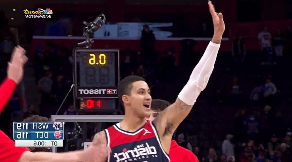 Kyle Kuzma’s Overtime Buzzer Beater Gave The Wizards A Win In Detroit