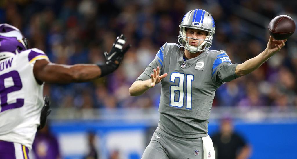 The Lions Got Their First Win Of The Season On A Walkoff TD Pass Against The Vikings