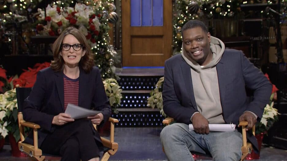 Tina Fey Returns To ‘SNL’s Weekend Update With Michael Che — Watch