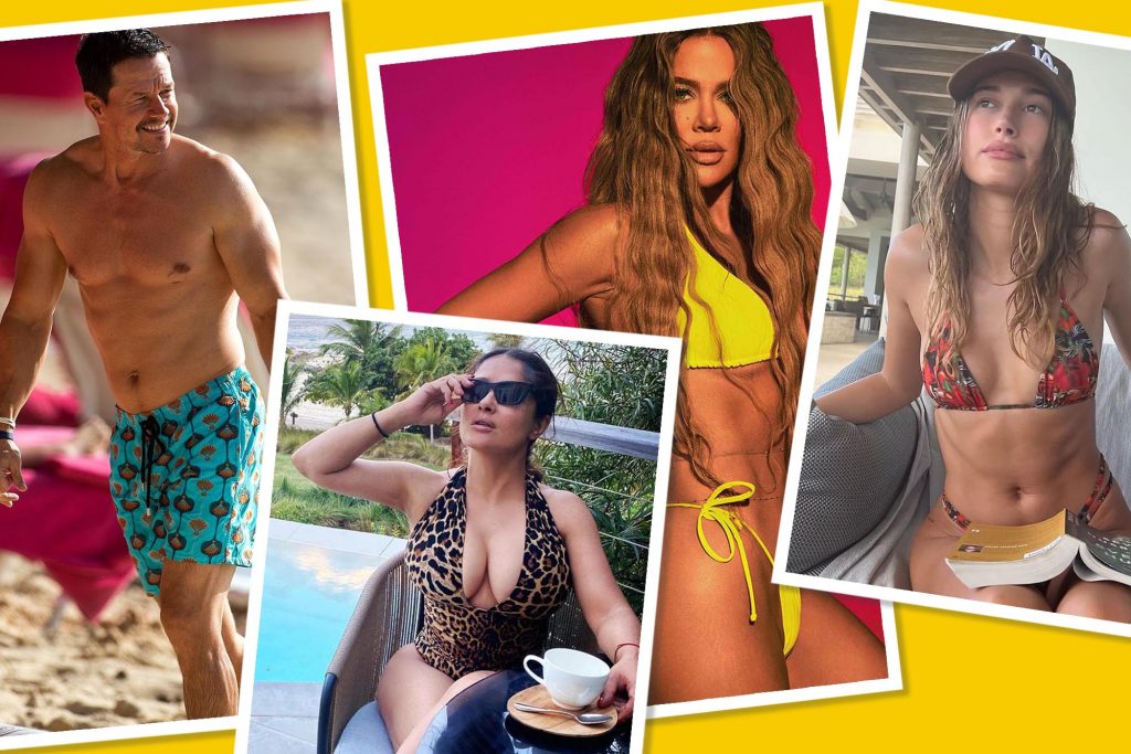 Best star snaps of the week: Bathing beauties Salma Hayek, Khloé Kardashian and more
