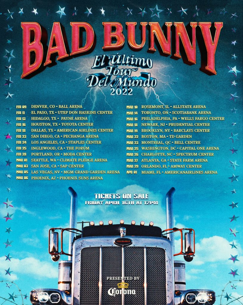 How to Get Tickets to Bad Bunny’s 2022 Tour