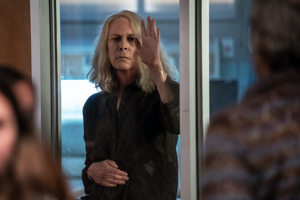 Jamie Lee Curtis Returns As Laurie Strode In ‘Halloween Ends’ Set Photo