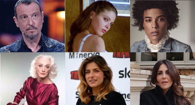 Le donne sul palco del Festival di Sanremo 2022 scelte da Amadeus