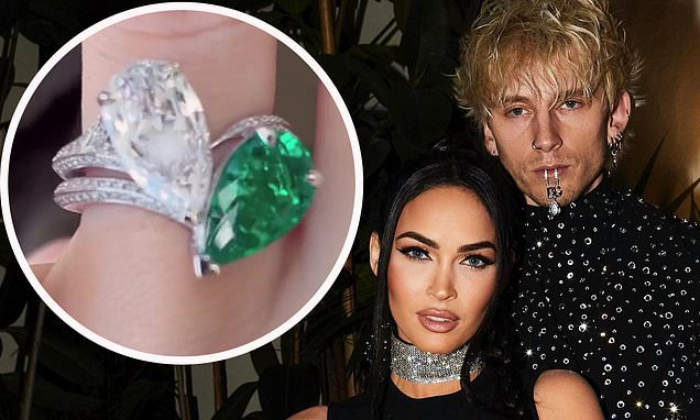 Machine Gun Kelly Put Thorns on Megan Fox’s Engagement Ring So That “If She Tries to Take it Off, it Hurts”
