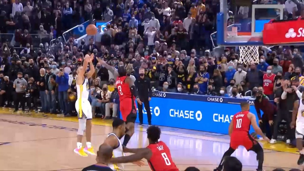 Steph Curry’s First Career Game-Winning Buzzer-Beater Kept The Rockets From Upsetting The Warriors