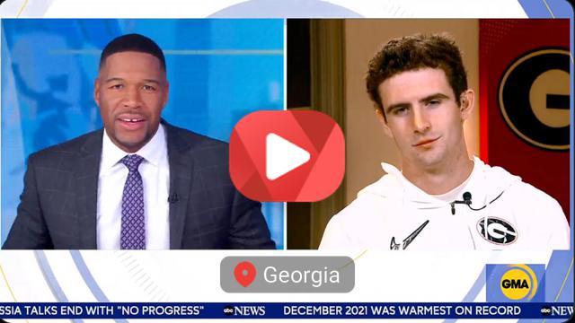 Stetson Bennett Did An Incredible ‘GMA’ Interview Still Drunk From Celebrating Georgia’s Title