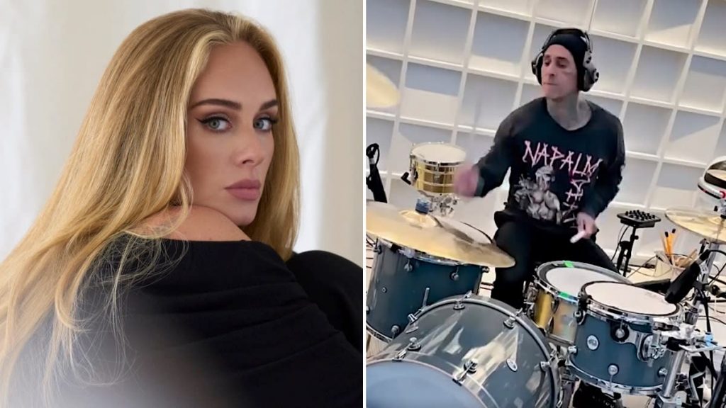 Travis Barker Turns Adele’s “Easy on Me” Into Hard-Rock Anthem with Thunderous Drum Cover: Watch