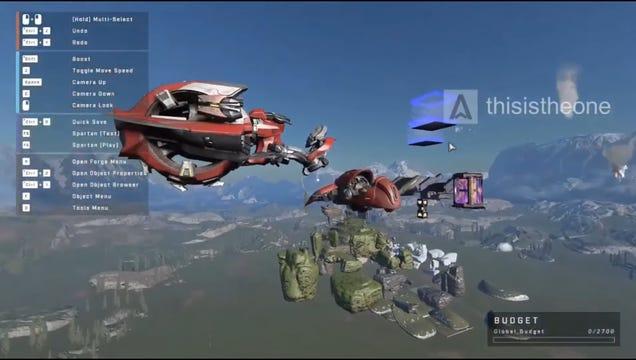 Halo Infinite Forge mode supposedly leaked in new in-depth video