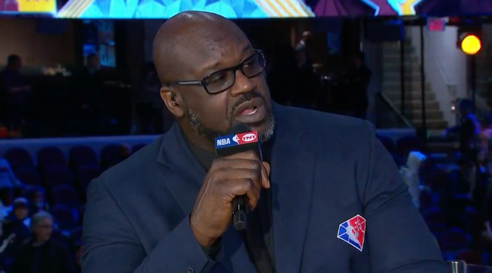 Shaq Gave An Incredible Speech Thanking Everyone Who Helped Him Make The NBA 75th Anniversary Team