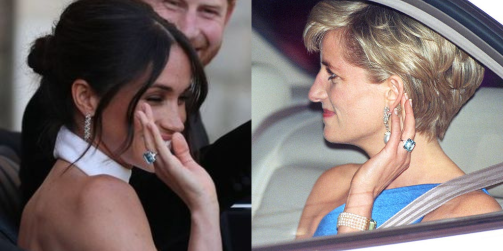 5 Exquisite Pieces of Jewelry That Are a Fitting Homage to Princess Diana From Meghan Markle