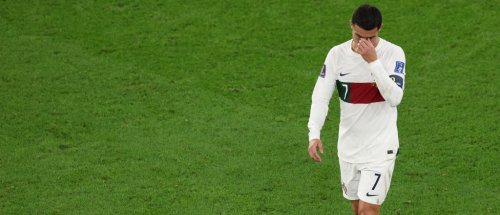 Cristiano Ronaldo Was Moved To Tears After Morocco Shocked Portugal At The World Cup