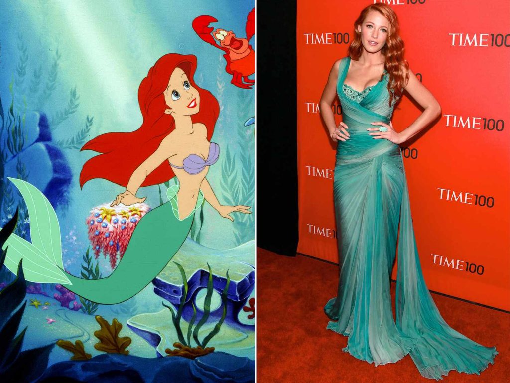 From Cinderella to Ariel- Every Time Blake Lively Perfectly Donned Disney Princess Outfits
