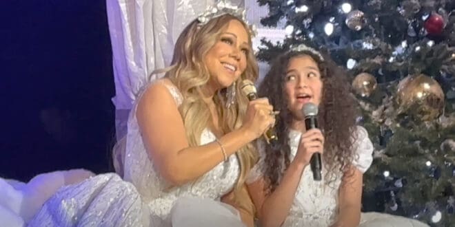 Mariah Carey & Daughter Monroe, 11, Duet On Her Christmas Special: Watch