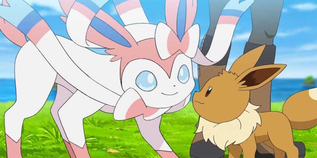 Pokemon Fan Gets Impressive Knitted Sylveon from Their Mother in Law