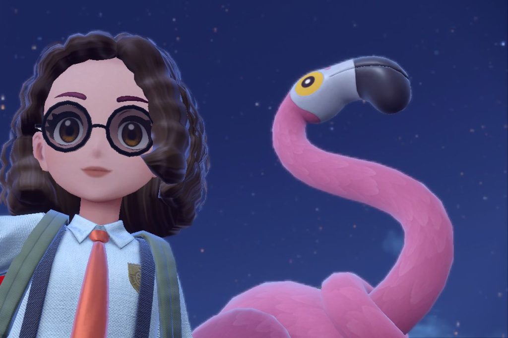 Pokémon Scarlet and Violet’s secret weapon is this dumb flamingo named Flamigo