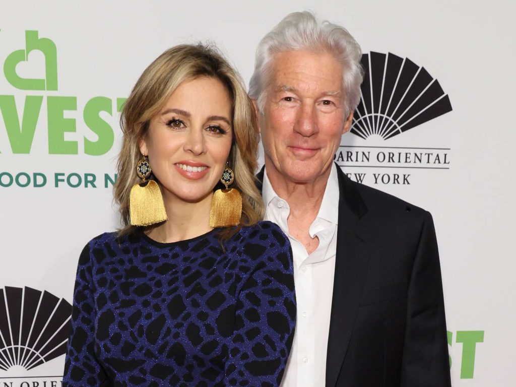 Richard Gere, 73, Wife Alejandra Silva, 39, & Rarely Seen Sons Send Holiday Greetings: Photo